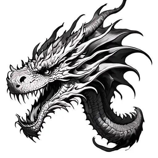 Dragon Breathing Fire