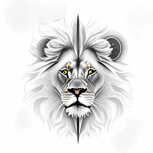 Lion Bitting A Compass