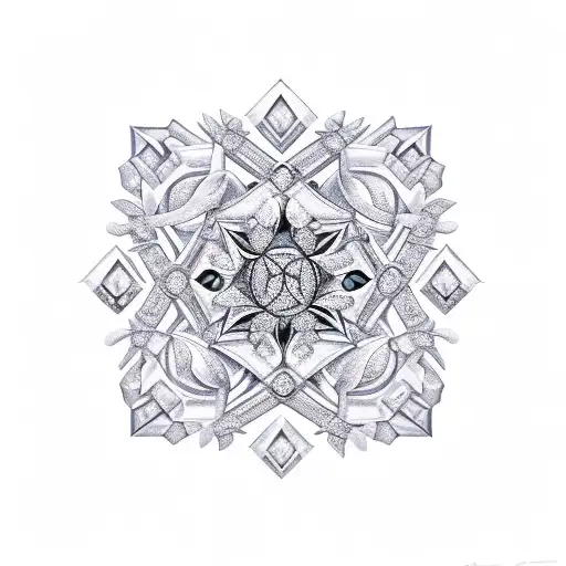 Diamond Jewel Hidden In Thorns Like A Diamond In The Rough