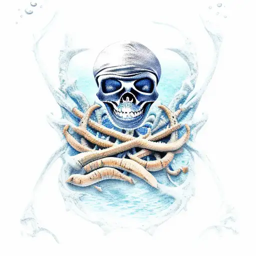 Underwater Pirate Skeletons
