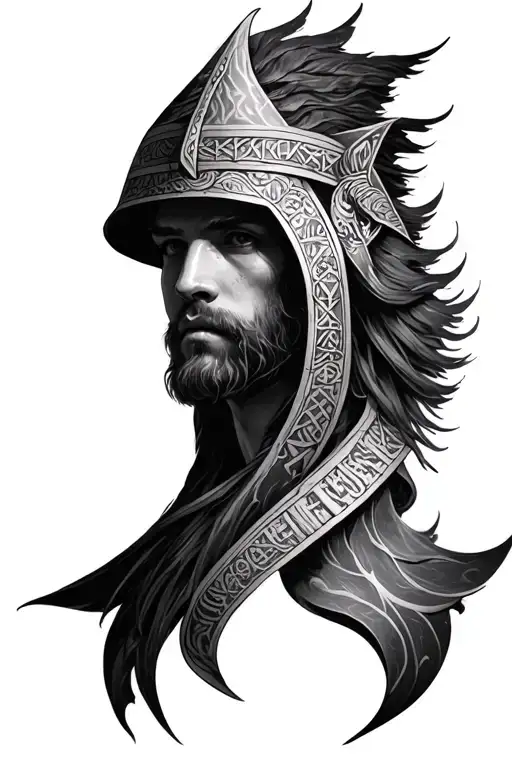 Norse Runes Mithology Sleve