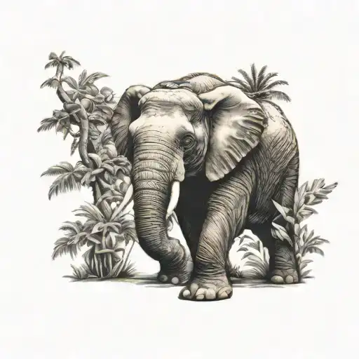 Elephant And Sloth Sleeve