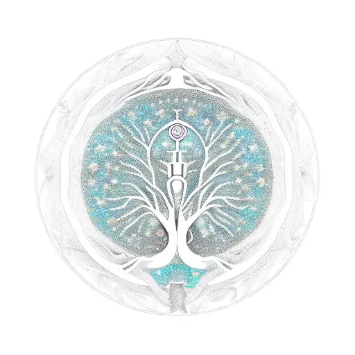 Tree Of Life With Sagittarius