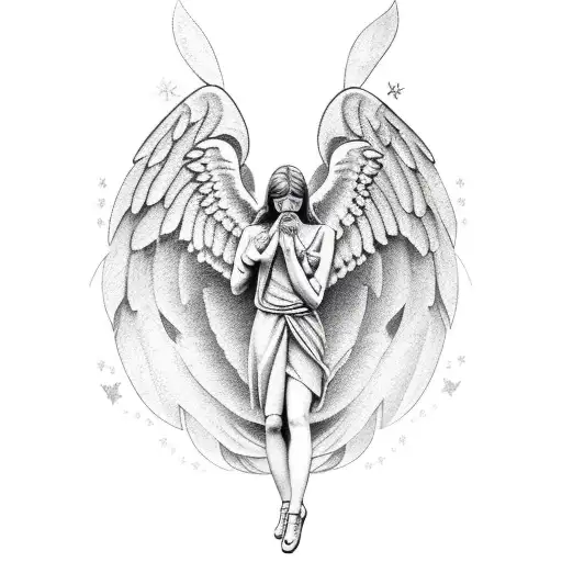 Angel With Sagittarius