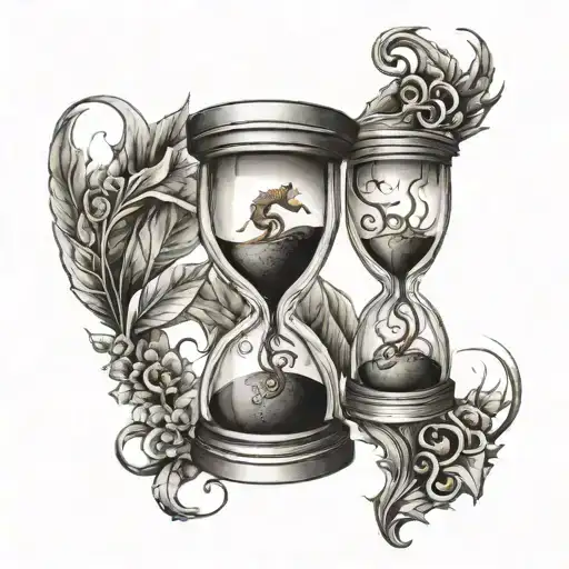 Scorpio Hourglass Antiquity