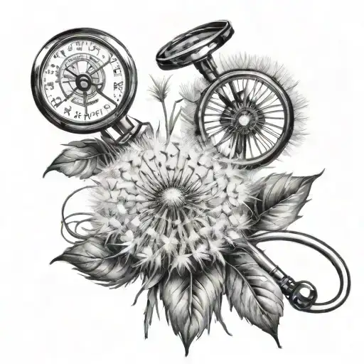 Dandelion And Stethoscope