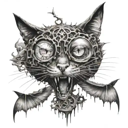 A Surreal And Abstract Representation Of Stephen King's Imagination