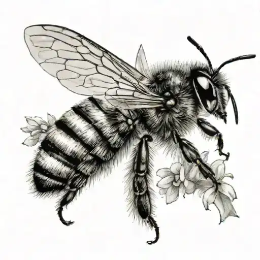 Bee Flying