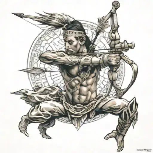 Indian Mythological Archer