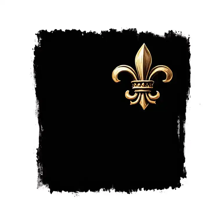 Flur De Lis Surrounded