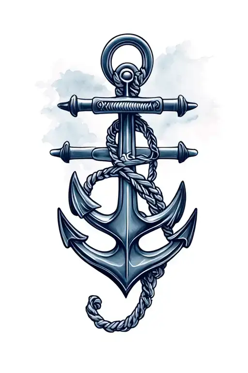 Navy Anchor