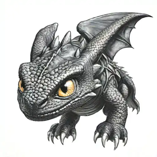 Toothless From How To Train Your Dragon