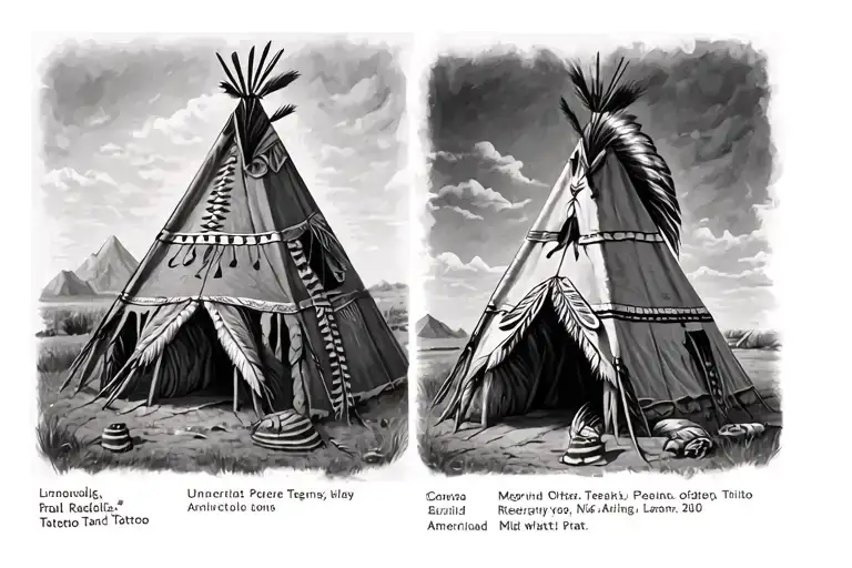 American Indian Teepee