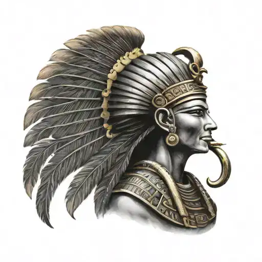 Osiris Feather Of Truth Ancient Egypt