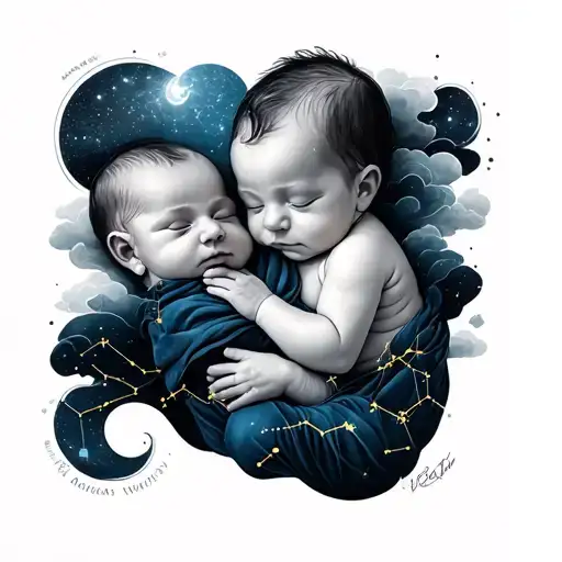 Baby And Sky The Constellation