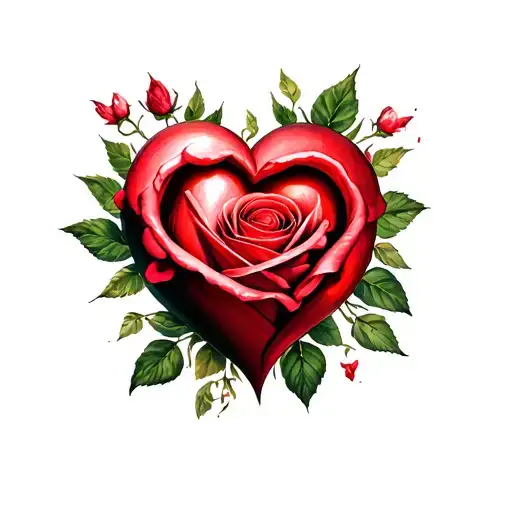 Heart Rose