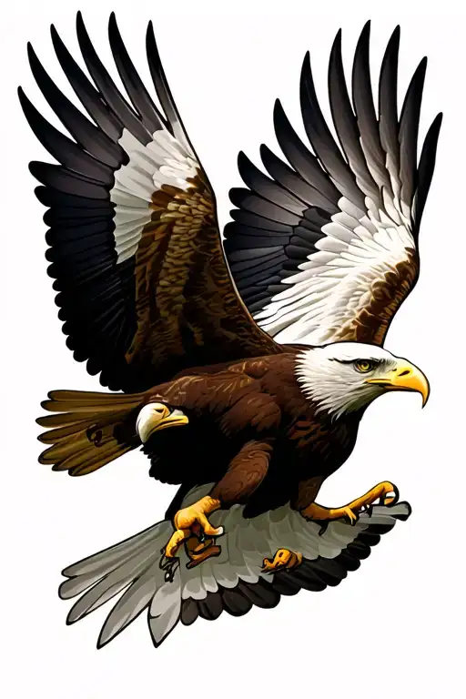 Eagle Flying