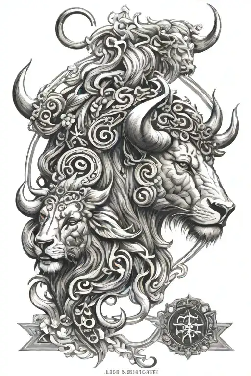 Zodiac Leo Taurus Zodiac Sign
