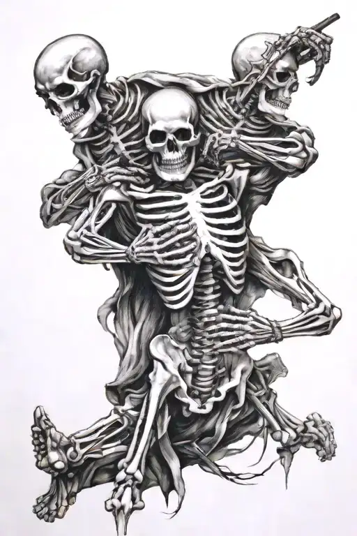 Skeleton Fighting