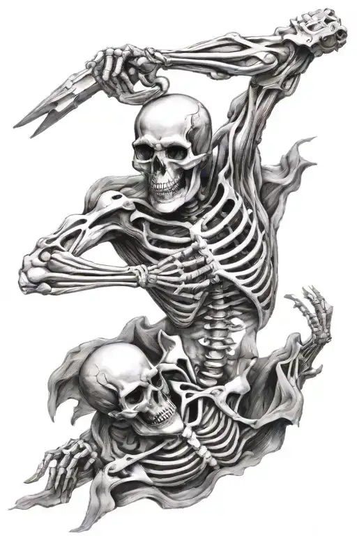 Skeleton Fighting