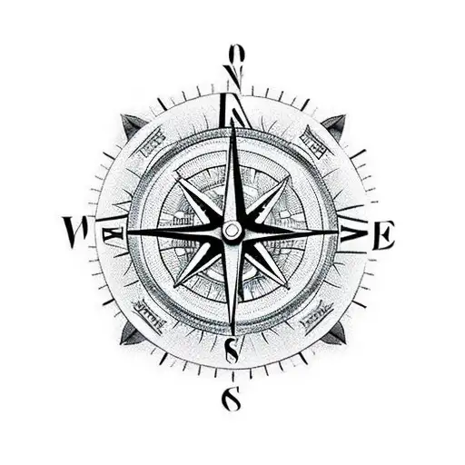 3D Clock And Compass