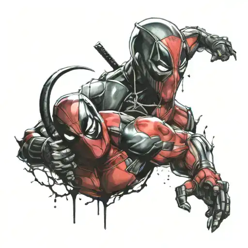 Deadpool And Venom Marvel
