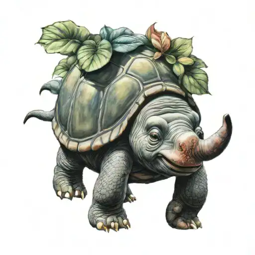 Eeyore In Turtle Shell