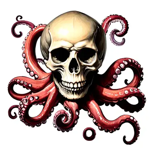 Skull And Octopussy And Barrel