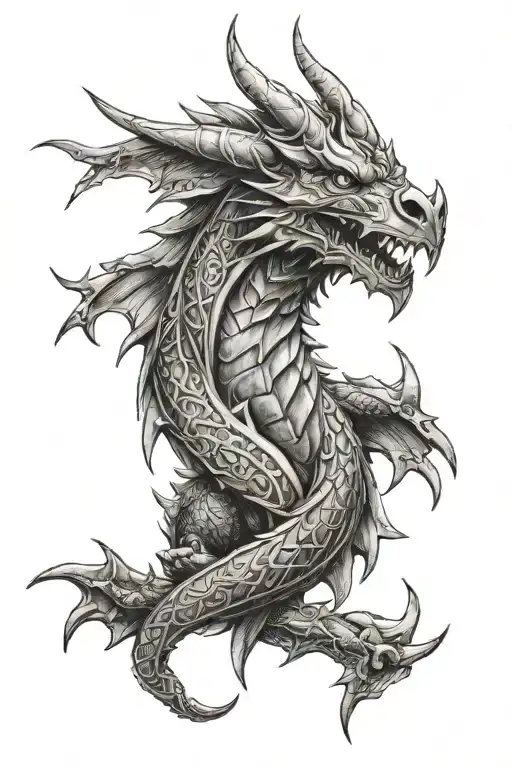 Viking Dragon Shiphead