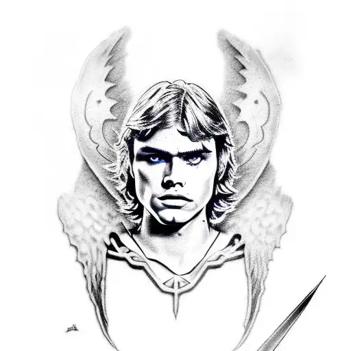 Anakin Skywalker As The Fallen Angel