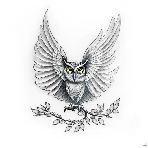 Dove Withe Owl