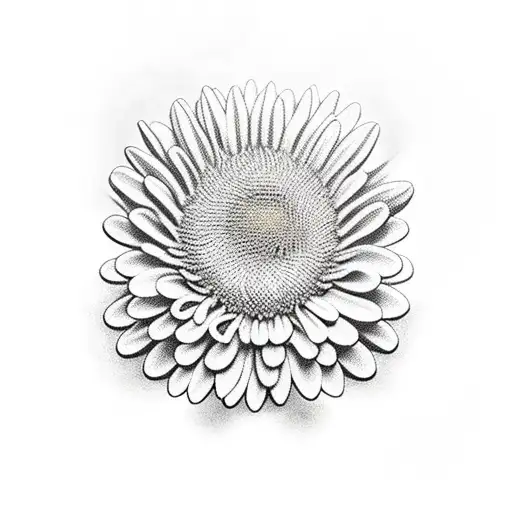 Chrysanthemum And Clock