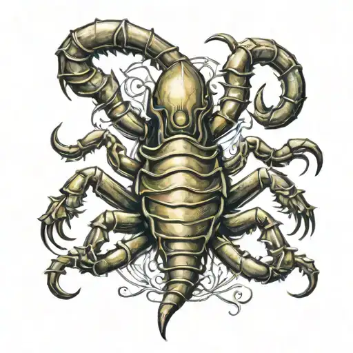 Scorpion In Medieval Armor