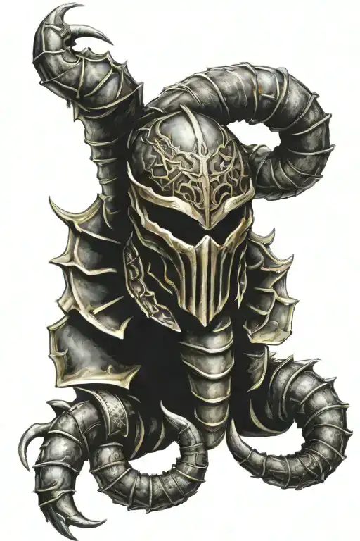 Scorpion With Greek Armor