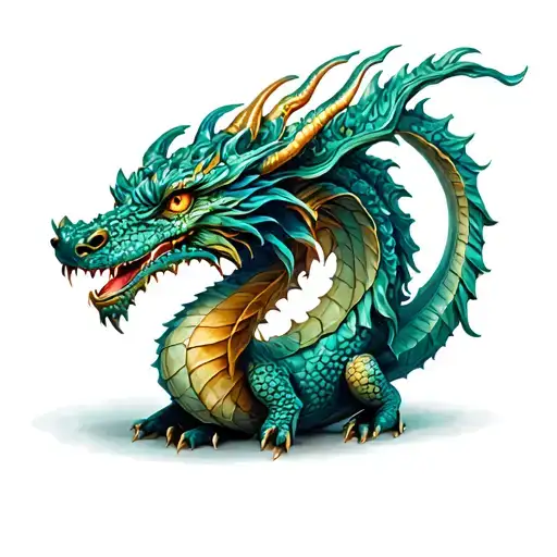 Dragon Made Out Of Baking Utensils