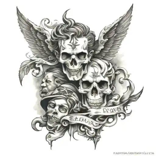 Heaven Hell Pain Love Son Happiness