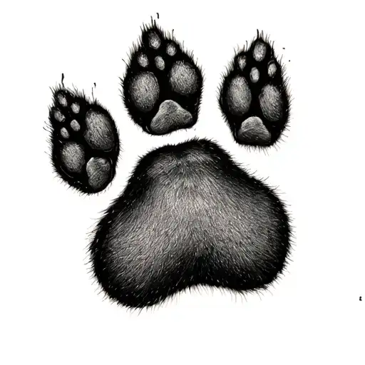 Dog Paw Print