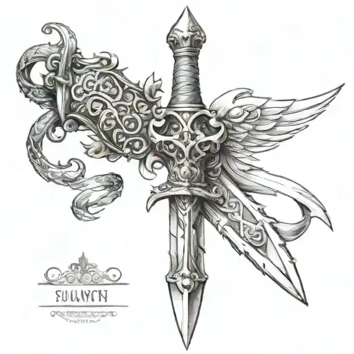 Dagger With A Scale Hilt