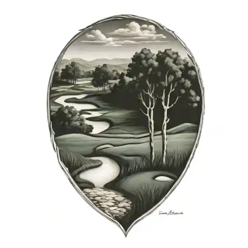 Golf Course Landscape