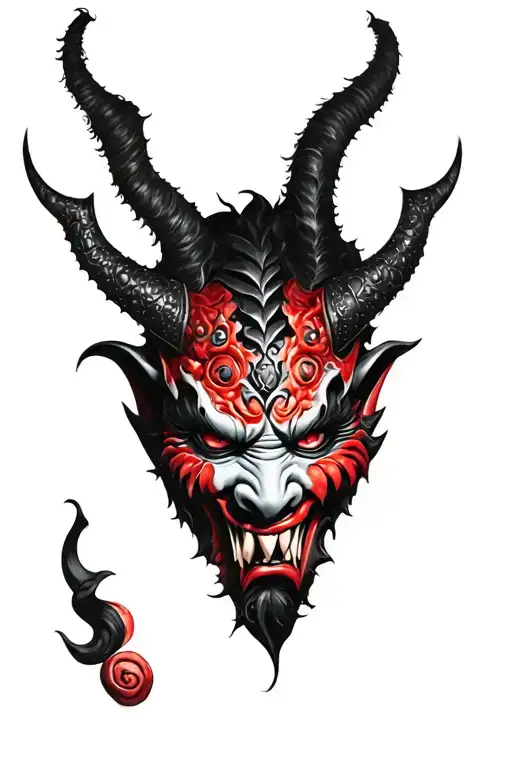 Oni Demon Mask