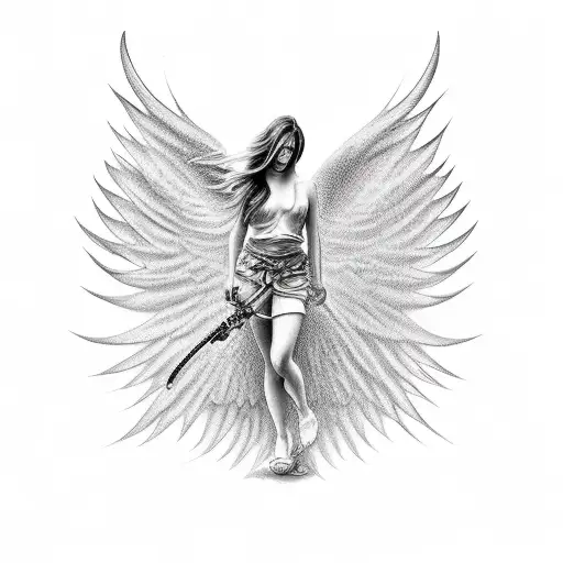 1 Angel Fighting Demons