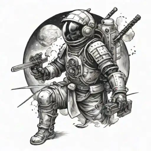 Samurai Astronaut