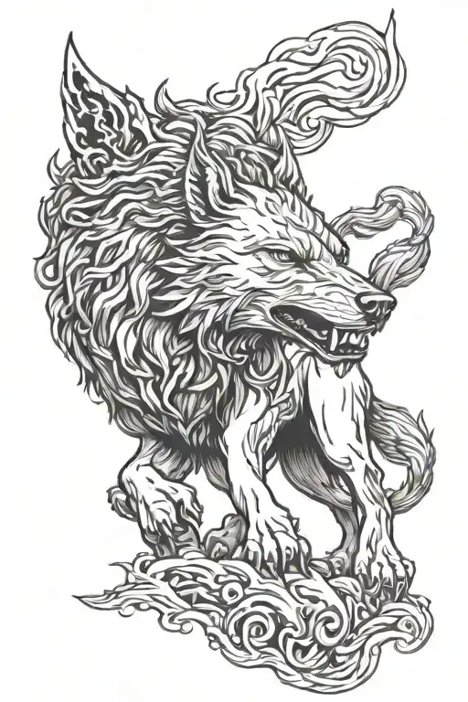 Fenrir Norse Mythical