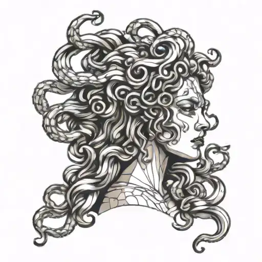 A Modern Interpretation Of Medusa With A Geometric Twist