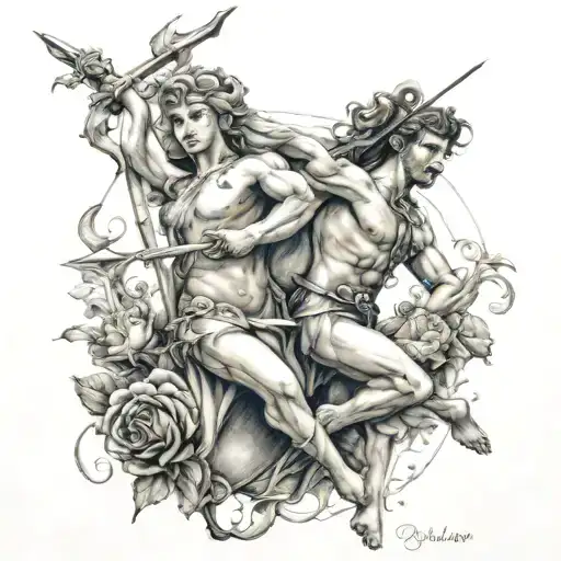 Sagittarius And Gemini On Outter Arm