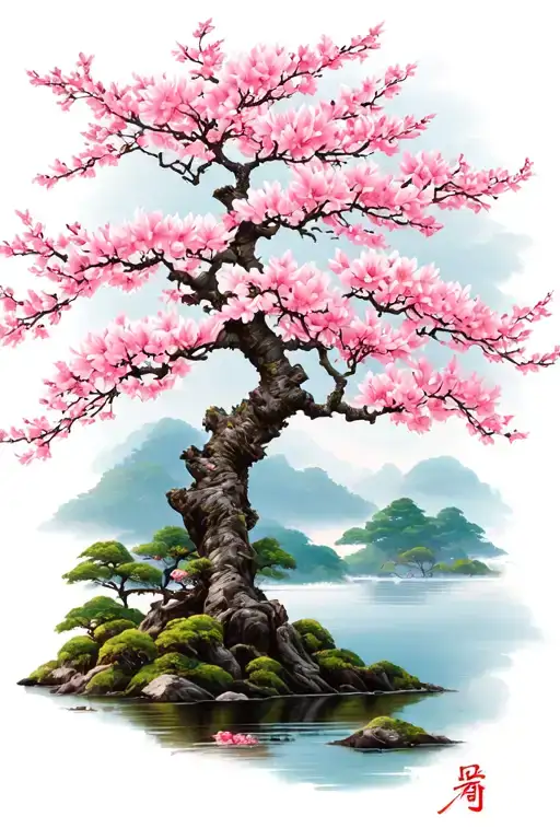 Japanese Cherry Blossom Tree