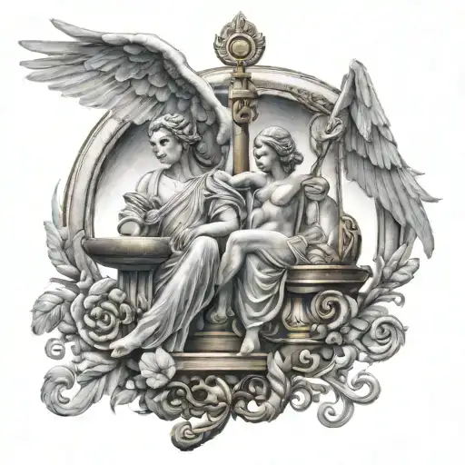 Libra And Angel