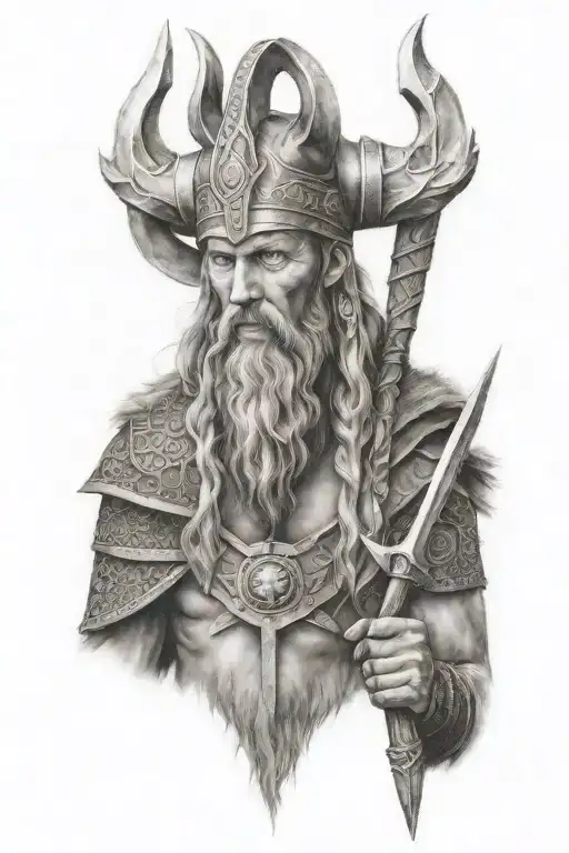 Full Body Viking Warrior