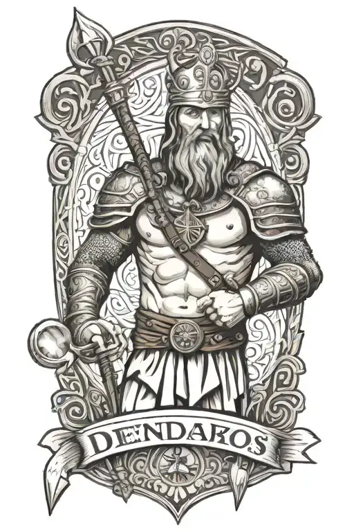 Real Madrid Viking Warrior Holding A Sign That Says Defendamos El Trono