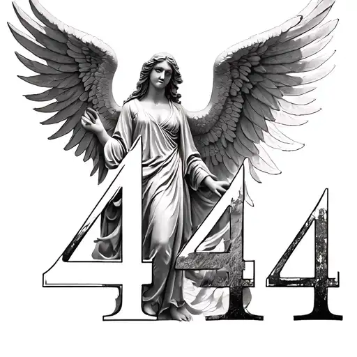 Angel Holding Number 444